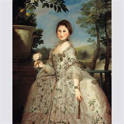 Custom Royal Portrait Princess Maria Luisa of Parma from Photo,by myDaVinci - myDaVinci